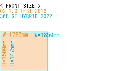 #Q2 1.0 TFSI 2016- + 308 GT HYBRID 2022-
